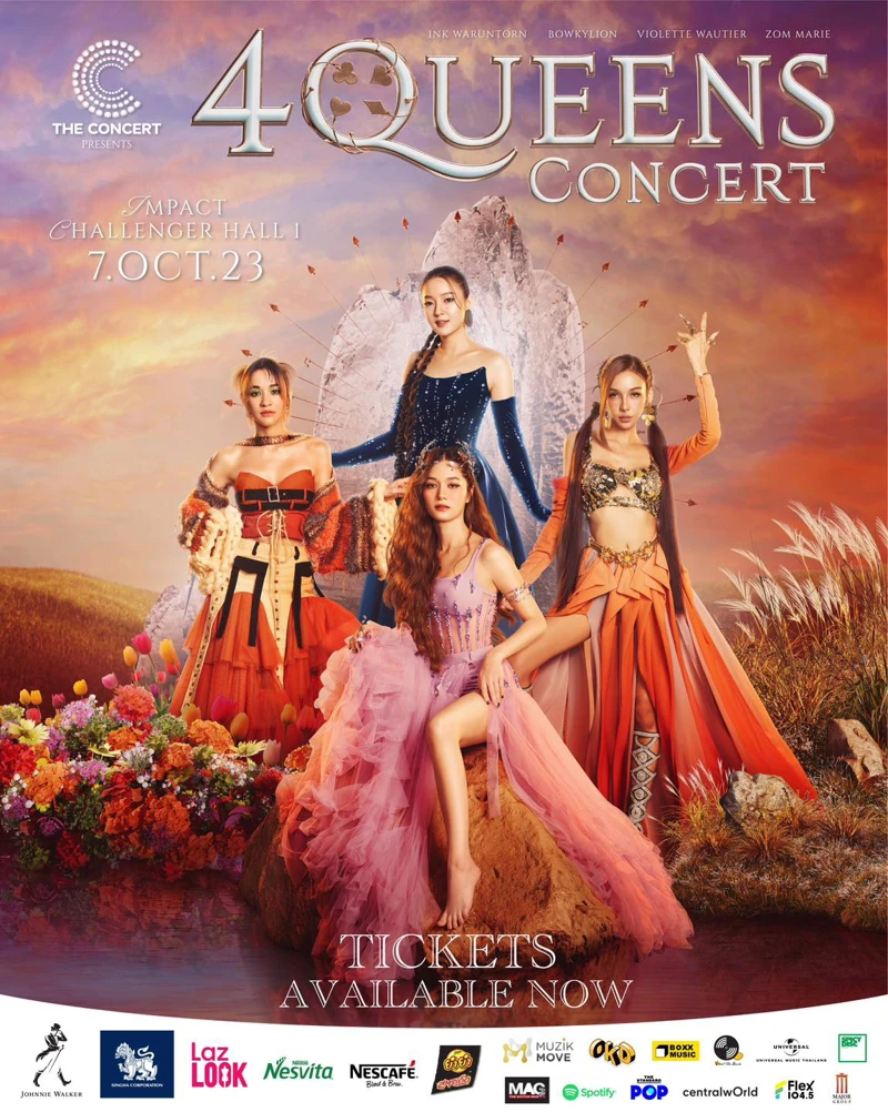 THE CONCERT APPLICATION PRESENTS 4 QUEENS CONCERT