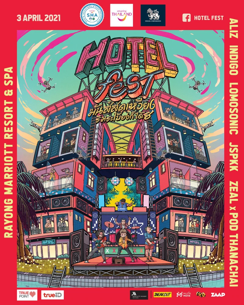 AMAZING THAILAND & SINGHA CORPORATION PRESENT HOTEL FEST (RAYONG)