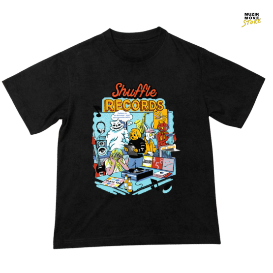 SHUFFLE RECORDS T-SHIRT NEW COLLECTION 2025