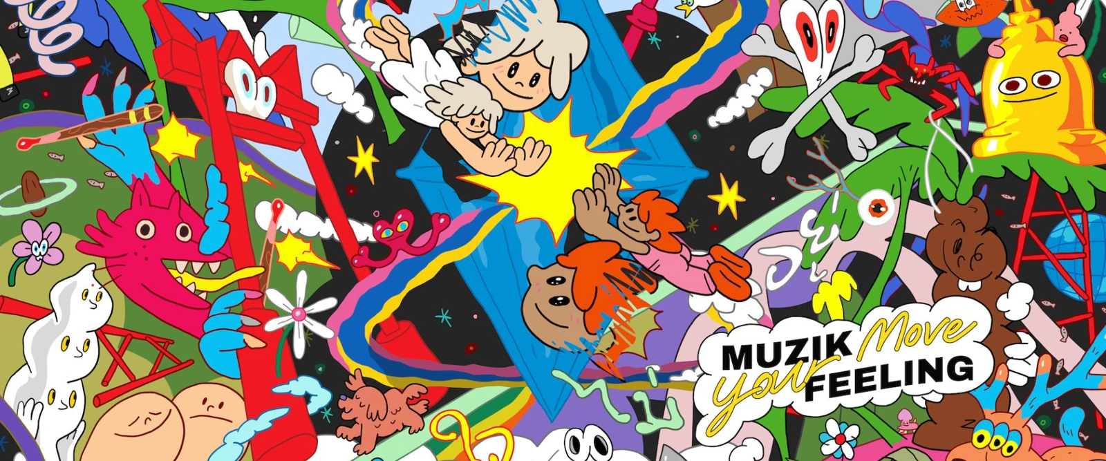 Muzik Move ส่งโปรเจกต์ใหญ่ “Muzik Move Your Feeling”  จับมือนักวาดและคาเฟ่ชื่อดัง สร้างมิติใหม่ผ่านดนตรี ศิลปะ และผู้คน